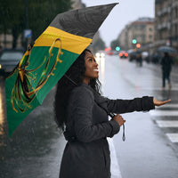 Jamaica Independence Day Umbrella Coat Of Arms With Doctor Bird Tropical Vibes