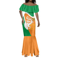 Personalized Ivory Coast 1960 Mermaid Dress Happy Independence Day