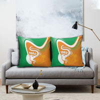 Ivory Coast 1960 Pillow Cover Happy Independence Day