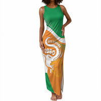 Personalized Ivory Coast 1960 Tank Maxi Dress Happy Independence Day