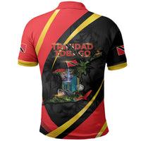 Trinidad And Tobago Independence Day Polo Shirt Two Islands One Nation Endless Pride