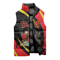 Trinidad And Tobago Independence Day Sleeveless Puffer Jacket Two Islands One Nation Endless Pride