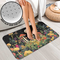 Skeleton Lovers Bathroom Set Hippie Gothic Aesthetic - Wonder Print Shop