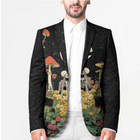 Skeleton Lovers Blazer Hippie Gothic Aesthetic - Wonder Print Shop