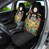Skeleton Lovers Car Seat Cover Hippie Gothic Aesthetic - Wonder Print Shop