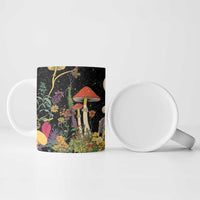 Skeleton Lovers Ceramic Mug Hippie Gothic Aesthetic - Wonder Print Shop