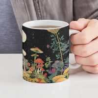 Skeleton Lovers Ceramic Mug Hippie Gothic Aesthetic - Wonder Print Shop