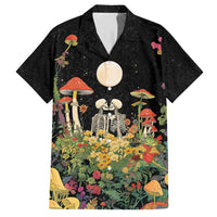 Skeleton Lovers Hawaiian Shirt Hippie Gothic Aesthetic - Wonder Print Shop