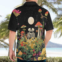 Skeleton Lovers Hawaiian Shirt Hippie Gothic Aesthetic - Wonder Print Shop