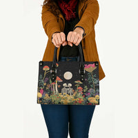 Skeleton Lovers Leather Bag Hippie Gothic Aesthetic - Wonder Print Shop
