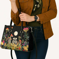 Skeleton Lovers Leather Bag Hippie Gothic Aesthetic - Wonder Print Shop