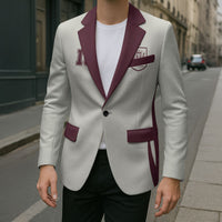 Custom World Football 2026 Spain Blazer Come On Spain Beige Version