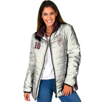 Custom World Football 2026 Spain Padded Jacket Come On Spain Beige Version