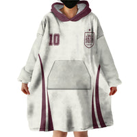 Custom World Football 2026 Spain Wearable Blanket Hoodie Come On Spain Beige Version
