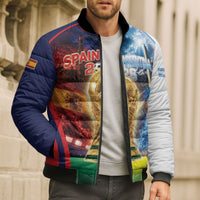 Custom Spain Argentina 2026 World Football Bomber Puffer Jacket Go For Glory