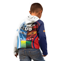 Custom Spain Argentina 2026 World Football Kid Hoodie Go For Glory