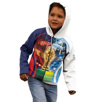 Custom Spain Argentina 2026 World Football Kid Hoodie Go For Glory