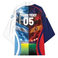 Custom Spain Argentina 2026 World Football Kimono Go For Glory