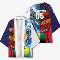 Custom Spain Argentina 2026 World Football Kimono Go For Glory