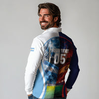 Custom Spain Argentina 2026 World Football Long Sleeve Polo Shirt Go For Glory