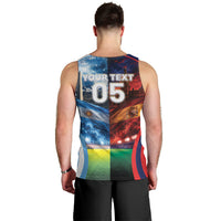 Custom Spain Argentina 2026 World Football Men Tank Top Go For Glory
