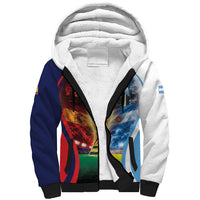 Custom Spain Argentina 2026 World Football Sherpa Hoodie Go For Glory