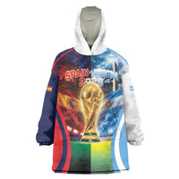 Custom Spain Argentina 2026 World Football Wearable Blanket Hoodie Go For Glory