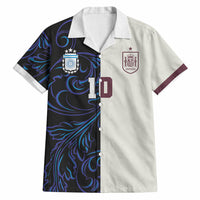 Custom Argentina Espana Hawaiian Shirt 2026 World Final Football