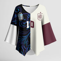 Custom Argentina Espana Kimono Sleeve Blouse 2026 World Final Football