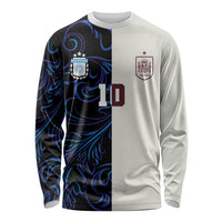 Custom Argentina Espana Long Sleeve Shirt 2026 World Final Football