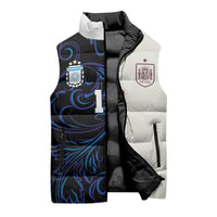Custom Argentina Espana Sleeveless Puffer Jacket 2026 World Final Football