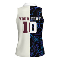 Custom Argentina Espana Women Sleeveless Polo Shirt 2026 World Final Football