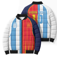 Custom Argentina Espana 2026 World Final Football Bomber Puffer Jacket Come On Boys