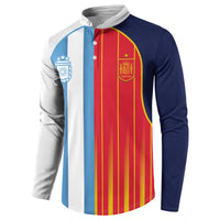 Custom Argentina Espana 2026 World Final Football Button Sweatshirt Come On Boys