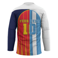Custom Argentina Espana 2026 World Final Football Hockey Jersey Come On Boys
