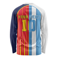 Custom Argentina Espana 2026 World Final Football Long Sleeve Shirt Come On Boys