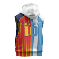 Custom Argentina Espana 2026 World Final Football Sleeveless Hoodie Come On Boys
