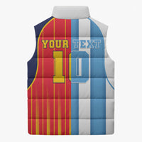 Custom Argentina Espana 2026 World Final Football Sleeveless Puffer Jacket Come On Boys
