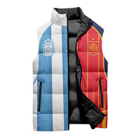 Custom Argentina Espana 2026 World Final Football Sleeveless Puffer Jacket Come On Boys