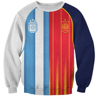 Custom Argentina Espana 2026 World Final Football Sweatshirt Come On Boys
