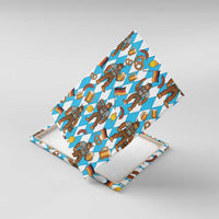 Funny Bigfoot Oktoberfest Canvas Wall Art Sasquatch Beer Pretzel Bavarian - Wonder Print Shop