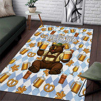 Funny Beer Oktoberfest Area Rug Ich Bin Nur Wegen Dem Bier Hier - Wonder Print Shop