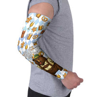 Funny Beer Oktoberfest Arm Sleeves Ich Bin Nur Wegen Dem Bier Hier - Wonder Print Shop