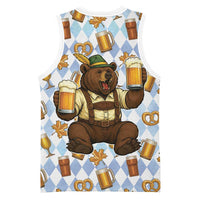 Funny Beer Oktoberfest Basketball Jersey Ich Bin Nur Wegen Dem Bier Hier - Wonder Print Shop