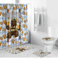 Funny Beer Oktoberfest Bathroom Set Ich Bin Nur Wegen Dem Bier Hier - Wonder Print Shop