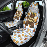 Funny Beer Oktoberfest Car Seat Cover Ich Bin Nur Wegen Dem Bier Hier - Wonder Print Shop