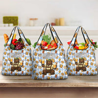 Funny Beer Oktoberfest Grocery Bag Ich Bin Nur Wegen Dem Bier Hier - Wonder Print Shop