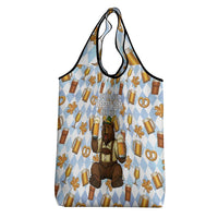 Funny Beer Oktoberfest Grocery Bag Ich Bin Nur Wegen Dem Bier Hier - Wonder Print Shop