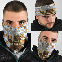 Funny Beer Oktoberfest Neck Gaiter Ich Bin Nur Wegen Dem Bier Hier - Wonder Print Shop