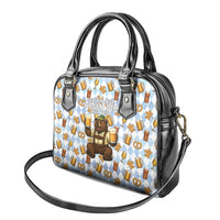 Funny Beer Oktoberfest Shoulder Handbag Ich Bin Nur Wegen Dem Bier Hier - Wonder Print Shop